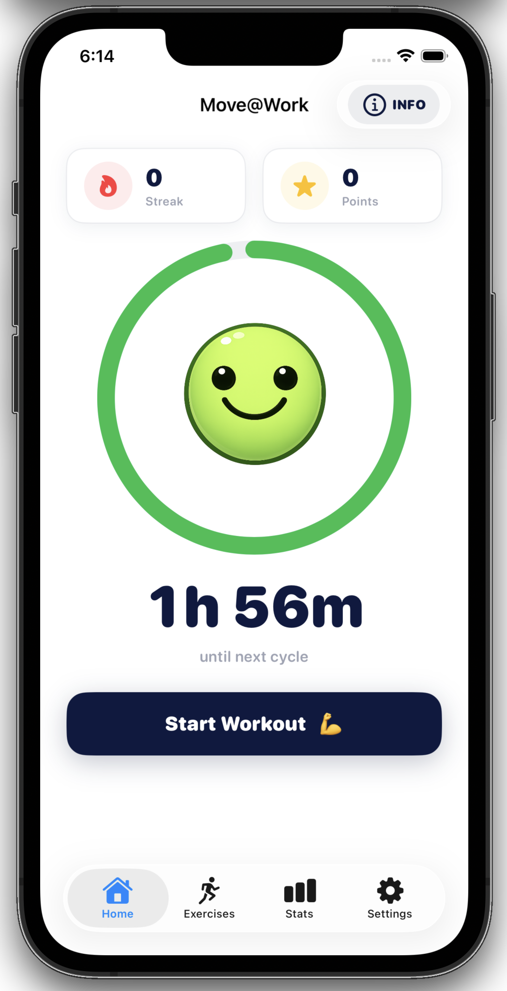 FitGame app screenshot